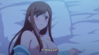 video хентай порно инцест присунул спящей сестре закинув ногу на кровати sex