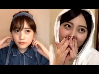 video 200712 showroom hkt48 team tii sakamoto erena x team h tanaka miku 2103 sex