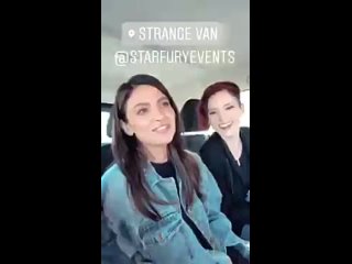video instagram story chyler leigh floriana lima and briana venskus at starfury conventions 2018 sex