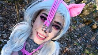 video публичное унижение грязной свиньи kiittenymph piggy sluts public humiliation анал anal gape pussy пизда bondage sex