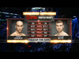 video james degale vs lucian bute undercard sex
