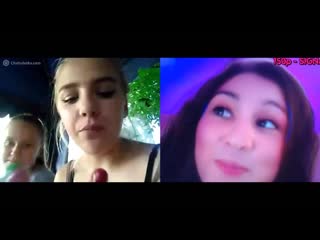 video девушка настя с сюрпризом в чат рулетке притворился девушкой реакция людей на маску снэпчата sex