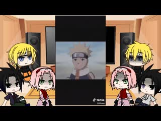 video реакция персонажей наруто на тик ток gacha life гача лайф sex