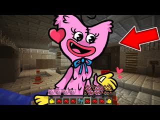 video как играть за кисси мисси poppy playtime в майнкрафт превращения kissy missy minecraft sex