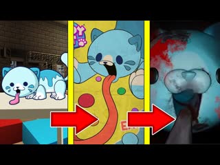 video как менялся конфетный кот и его жизненный цикл в майнкрафт эволюция candy cat minecraft scp sex