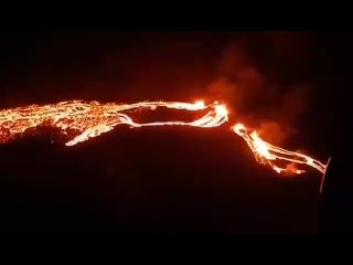 video в исландии началось крупное извержение вулкана фаградалсфьяль sex