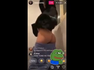 video бухая инстасамка показала всей инсте свой зад и выбритый вареник2 sex