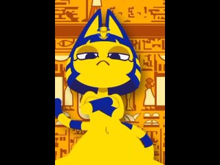 video zone ankha желтая египетская кошка метал кавер sex