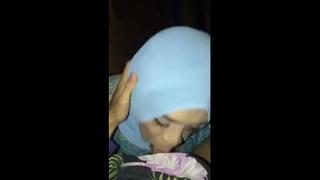 video muslim taboo incest whore cousin in hijab sucking dick her brother slut enjoying giving head blowjob jilbab arab sex