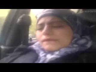 video egyptian arab muslim whore mom hijab wearing slut fingering maturbation enjoying moaning in car jilbab turbanli sex