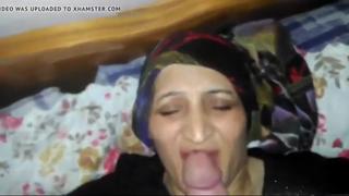 video muslim slut hijabi whore mother sucking her real sons dick arab pakistani turkey egypt aged milf mom blowjob sex