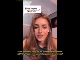 video ukrainian refugee in germany wants a sugar daddy says theres no need to find a job sex