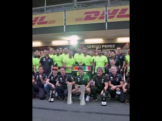 video azerbaijan gp it was only a matter of time now to celebrate your first win with the team schecoperez f1 sex