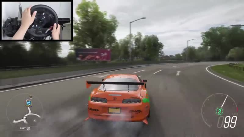 video forza horizon 4 paul walker toyota supra steering wheel shifter fast and furious gameplay sex