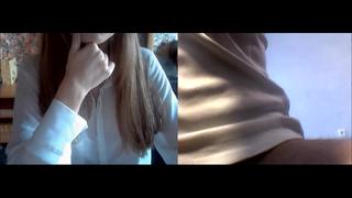 video молоденькая девочка в видеочат чат рулетка omegle омегл videochat chat roulette вирт секс порно videochatru sex