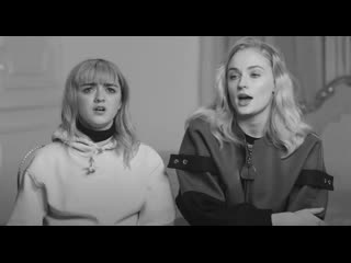 video первый раз мэйси уильямс и софи тернер sex