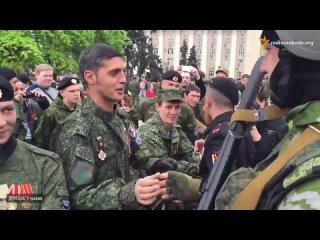 video гиви и моторола встретились на параде победы 9 мая в донецке sex