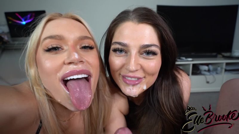 video спермоблядь получает свою порцию спермы cumsluts сперма порно cum porn кэти джейн amp эль брук sex