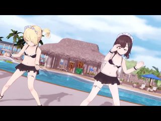 video コイカツ mmd 4k 60fps 梅亞蕾娜メアレナ glide sex