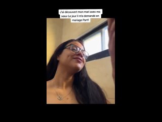 video jai découvert mon mari avec ma sœur le jour il ma demandé en mariage part1 sex