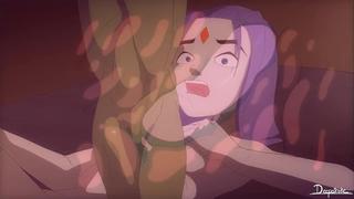video 3d monster tt raven and beast boy 60fps ai 1080p teen titans hentai rule 34 video porn game sex
