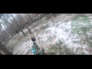 video кадры штурма опорника всу в серебрянском лесничестве и момент взятия пленных солдат противника бойцами шторм z из sex