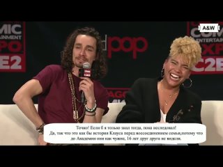 video роберт шиэн и эмми рэвер лэмпман академия амбрелла sex