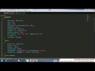 video how to create animated heartbeat using css pure css tutorials html5 css3 keyframes animation sex
