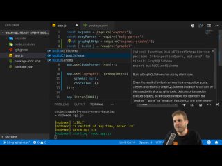 video 3 schemas resolvers build a complete app with graphql mongodb and sex