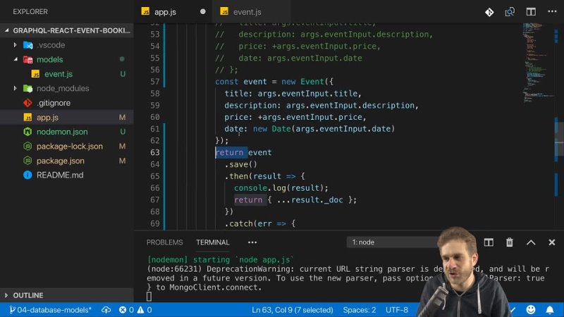 video 5 graphql mongodb build a complete app with graphql mongodb and sex