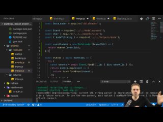 video 20 using dataloader build a complete app with graphql mongodb and sex