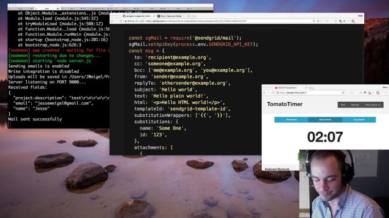 video sendgrid api node client breaking changes p2d33 live coding with jesse sex