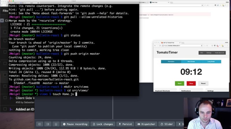 video react 16 setup with create react app p4d1 live coding with jesse sex
