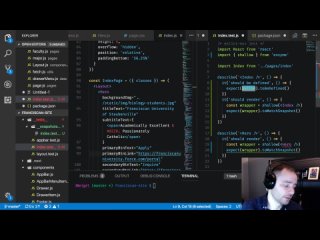 video react unit testing with enzyme and jest p5d51 live coding with jesse sex