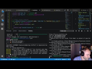 video react node and the salesforce api part 2 p5d93 live coding with jesse sex