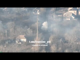 video удар fpv дроном по всушной технике предположительно сау на авдеевском направлении sex