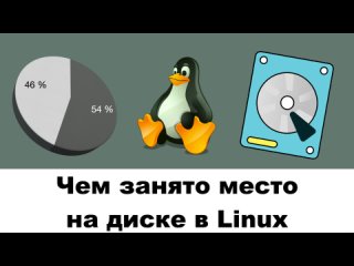 video чем занято место на диске в linux sex