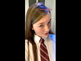 video подружка кореянка в школьной форме очень хочет ебаться и кончать на лицо после горячего миньета выебал крошку на sex
