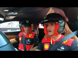 video charles leclerc and carlos sainzs hilarious start stop challenge sex