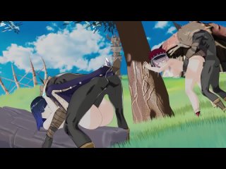 video yelan x charlotte x kafka е лань x шарлотта x кафка genshin impact x honkai star railassdepik sex