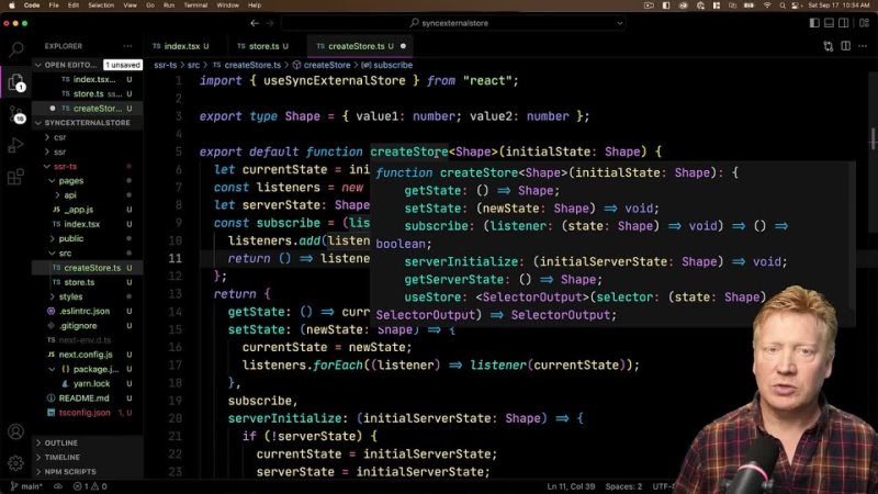 video check out react 18s useexternalstore hook with typescript and generics sex