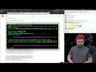 video morning tea with cj es2019 features qa and ascii art with python sex