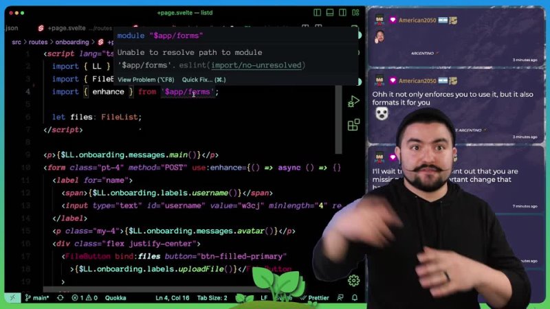 video sex i setup eslint prettier airbnb config and commit hooks in sveltekit listd devlog 2023 02 03 sex