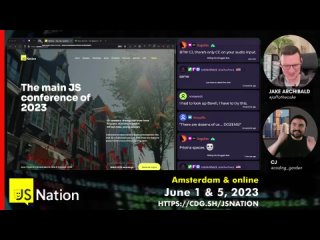 video the view transition api interview and qa with jsnation speaker jake archibald sex