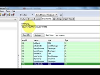 video sqlite tutorial 3 working with important sqlite queries select insert delete updatewhere sex