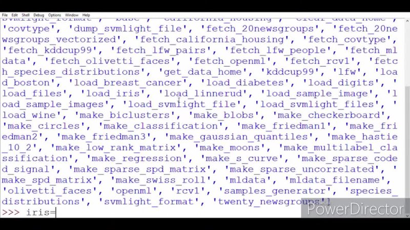 video scikit learn tutorial 2 loading datasets using scikit learn sex