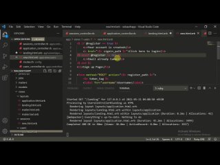 video building authentication from scratch with rails 5 creating a dummy landing page to test our app sex