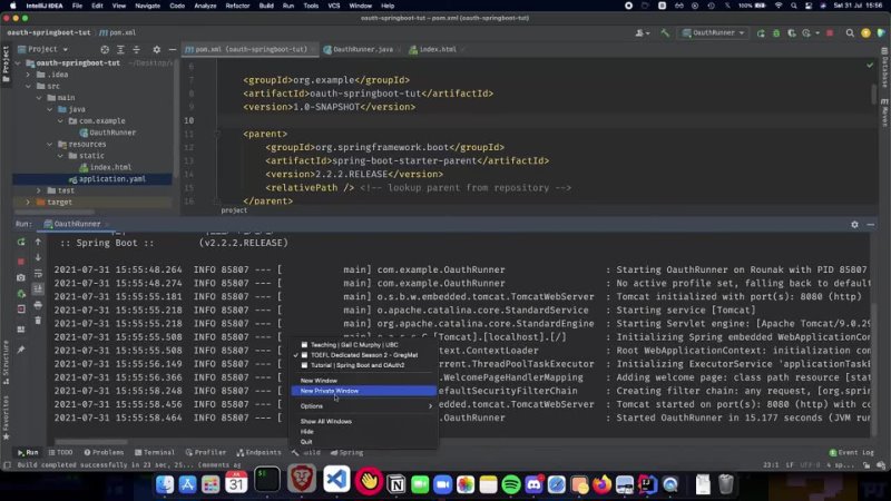 video basic spring boot oauth2 authentication tutorial 2 conditional log in with springboot oauth2 sex