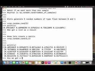 video python numpy tutorial for beginners numpy random rand how to use numpy random function sex