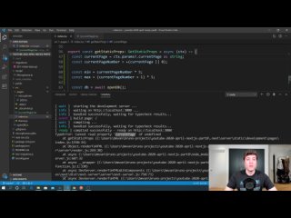 video next js tutorial part 8 static site generation ssg getstaticprops and getstaticpaths sex